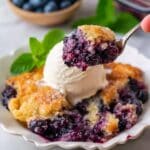 A Simple Blueberry Cobbler Recipe