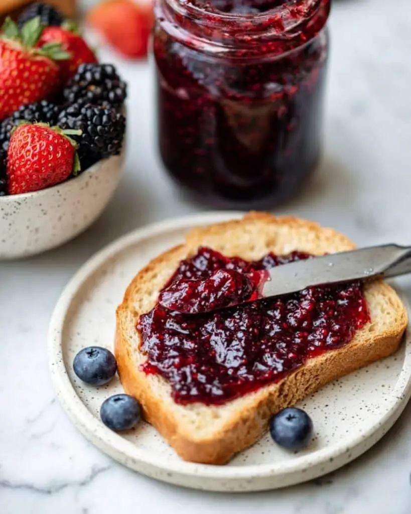 How to Make Healthy and Easy Chia Seed Jam with Fresh Berries Recipe