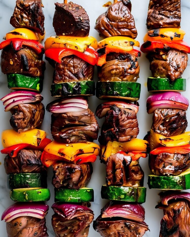 Grilled Steak Kabobs Recipe