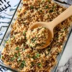 French Onion Ground Beef and Rice Casserole Recipe