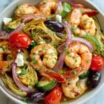 Mediterranean Sheet Pan Shrimp Recipe