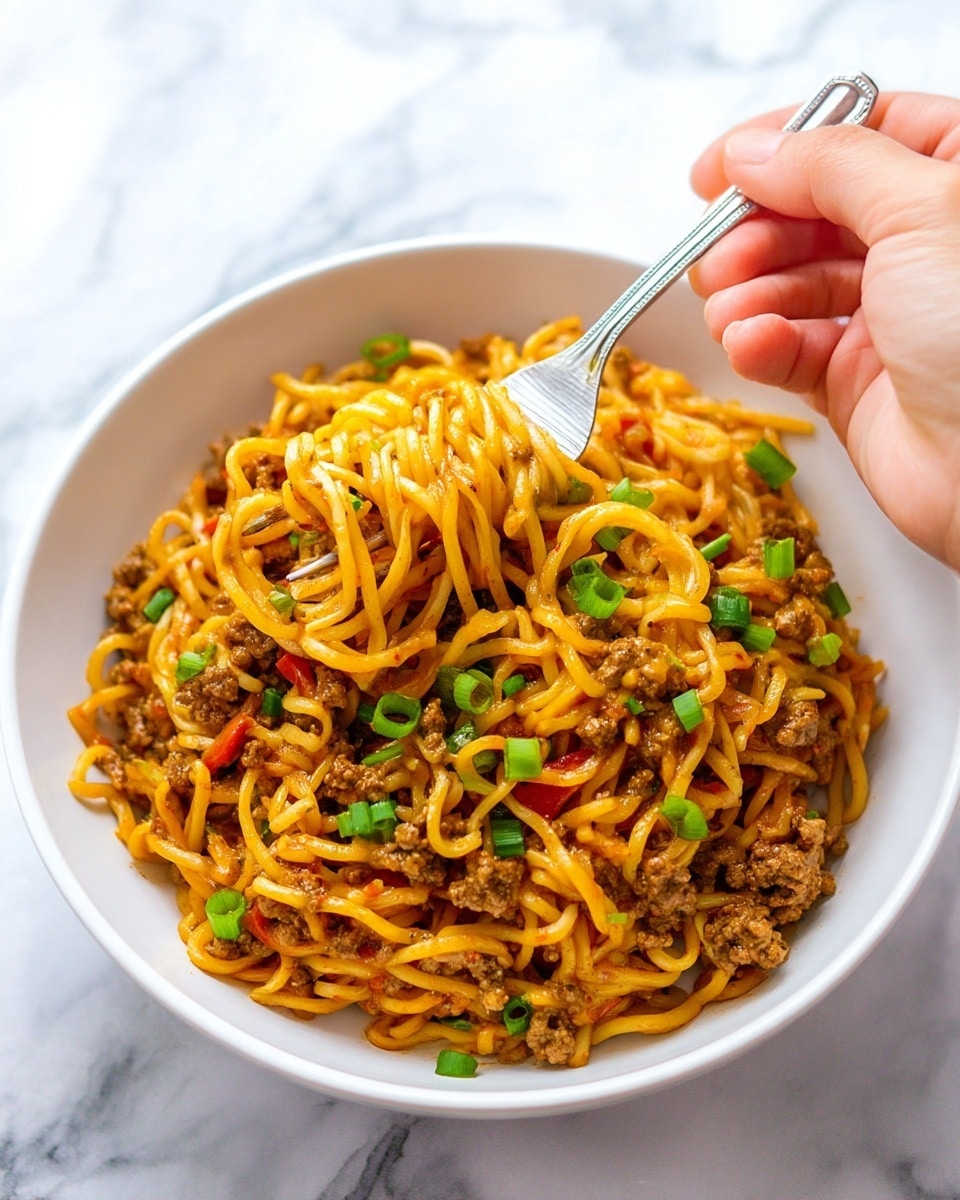Slow Cooker Beef Ramen Noodles Recipe