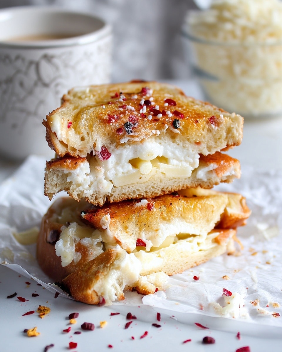 Goat Cheese Grilled Cheese with Honey & Spice Recipe