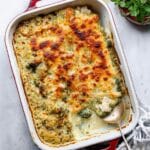 Cheesy Chicken and Broccoli Quinoa Bake Recipe