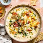 High Protein Cottage Cheese Giardiniera Dip Recipe