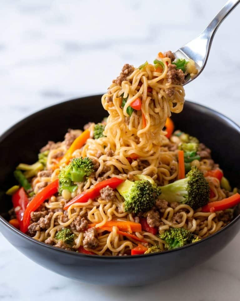 Slow Cooker Beef Ramen Recipe