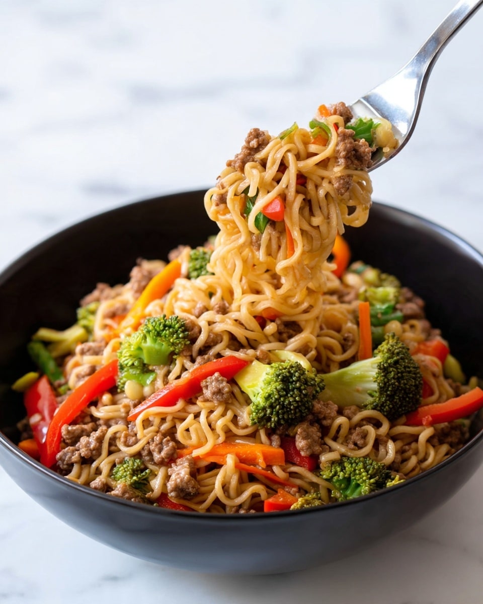 Slow Cooker Beef Ramen Recipe