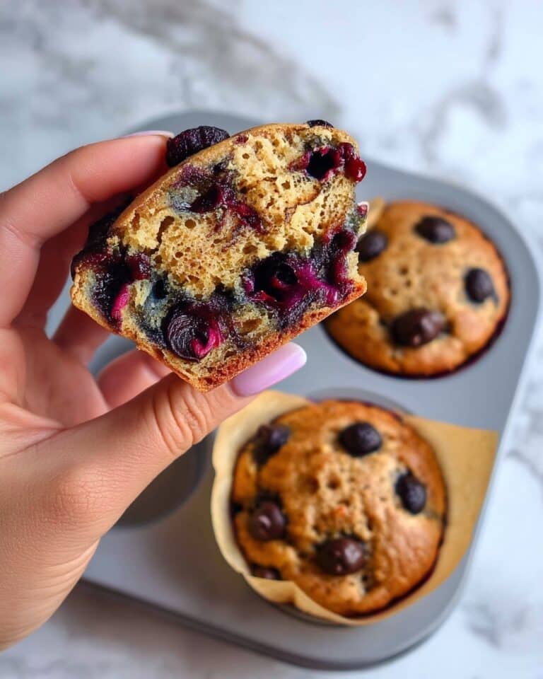Cottage Cheese Blueberry Muffins Recipe