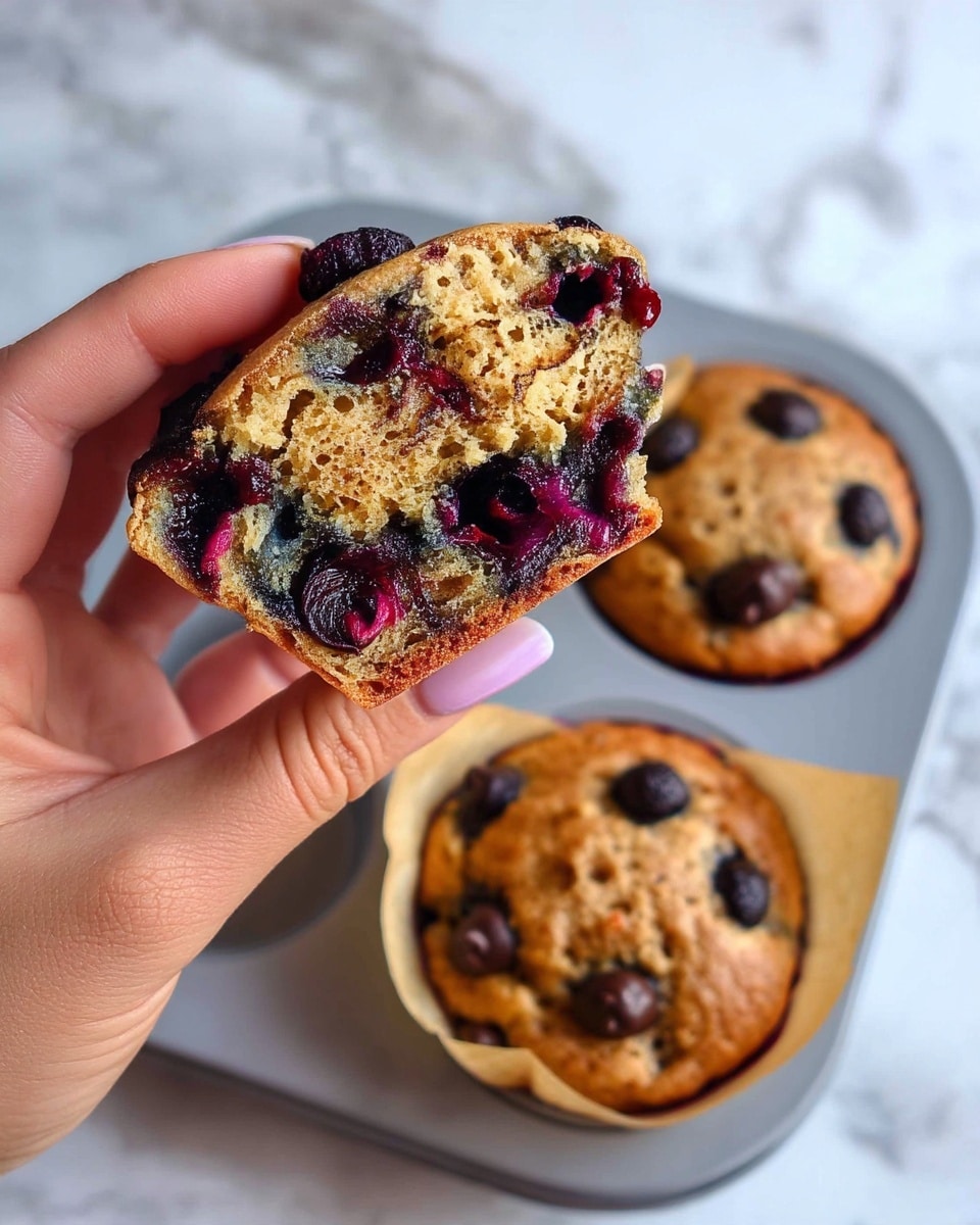 Cottage Cheese Blueberry Muffins Recipe