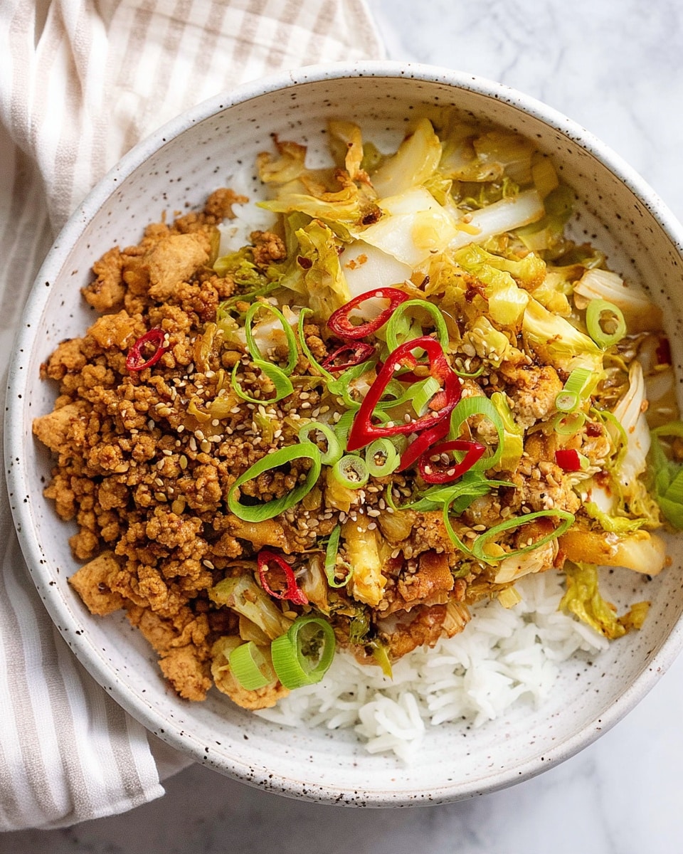 Tofu Cabbage Stir Fry Recipe