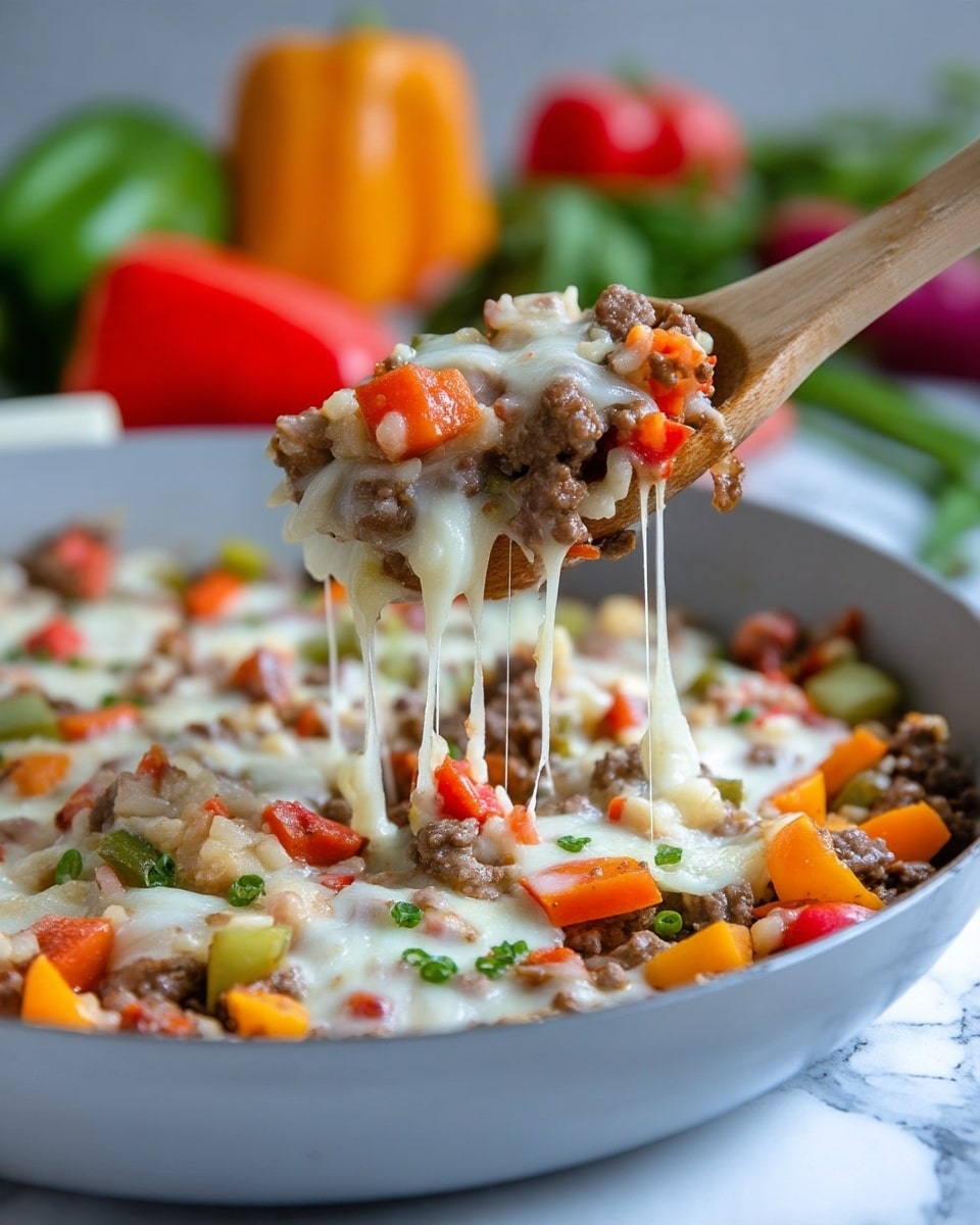 Stuffed Pepper Skillet – Keto-Friendly One-Pan Dinner Recipe